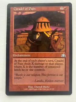 Citadel of Pain Prophecy Regular Magic the Gathering MTG Card - Image 1