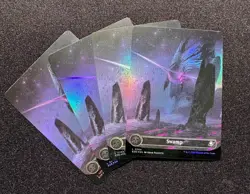 🌈 Swamp - Full Art FOIL x4 - MTG Edge Of Eternities EOE - NM - Image 1