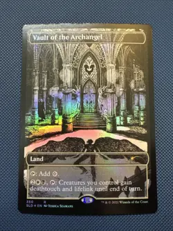 MTG Vault of the Archangel - Secret Lair Drop Series (SLD) NM Foil - Image 1