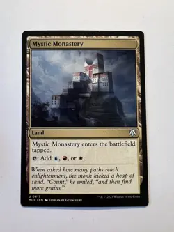 Mystic Monastery - MTG March of the Machine: Commander - NM - Image 1