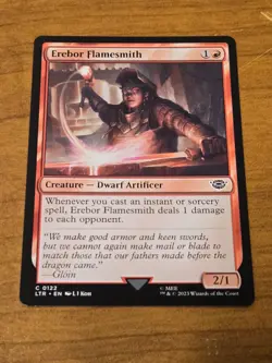 MTG Lord of the Rings - Erebor Flamesmith - LTR 122 - Regular - Image 1