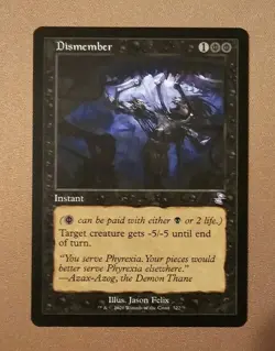 MTG Dismember x1 NM from Time Spiral Remastered - Image 1
