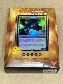 MTG Draconic Domination Commander Deck 2017 Sealed New 630509572618 - Image 1