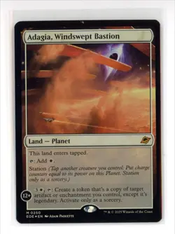 MtG EoE Adagia, Windswept Bastion #250 FOIL - Image 1