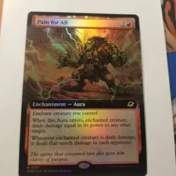 Pain for All (Extended Art) Edge of Eternities Foil Magic The Gathering Mtg - Image 2