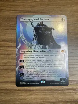 Tezzeret, Cruel Captain - BORDERLESS FOIL - Edge Of Eternities - MTG - 0287 - Image 2