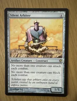 MTG Silent Arbiter Conspiracy Regular NM - Image 1