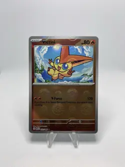 Victini 012/086 Pokeball Reverse Holo Black Star Promo Pokemon Black And White - Image 1