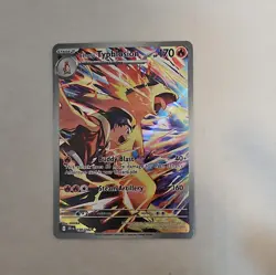Ethan’s Typhoon 190/182 Pokemon TCG English Destined Rivals Illustration Rare M - Image 1