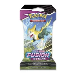 6 Pokemon TCG Sword & Shield Fusion Strike Sleeved Booster Pack (Random Art) - Image 1