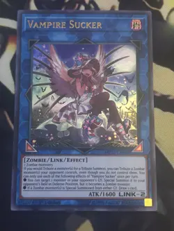 Yugioh: Vampire Sucker - MP19-EN030 - Ultra Rare - 1st Edition -Near Mint - Image 1