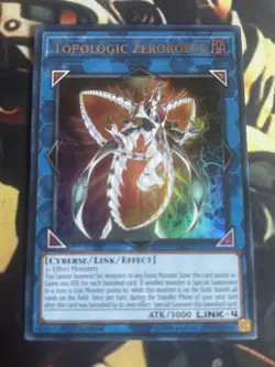 Yugioh: Topologic Zeroboros - SDRR-EN041 - Ultra Rare - 1st Edition - NM - Image 1