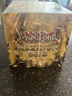 Yugioh Sealed Display Maximum Gold 1st Edition! - Image 5