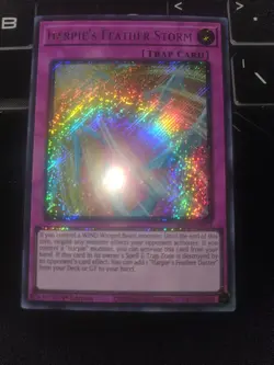 Harpie's Feather Storm - RA01-EN073 - Platinum Secret Rare - 1st Edition Yugioh - Image 1
