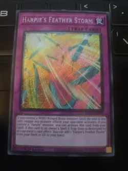 Harpie's Feather Storm - RA01-EN073 - Platinum Secret Rare - 1st Edition Yugioh - Image 2