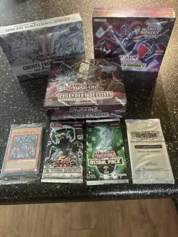Yugioh Sealed Lot- Rage Of Ra, Kings Court, Ghost From The Past 2, + Packs - Image 1