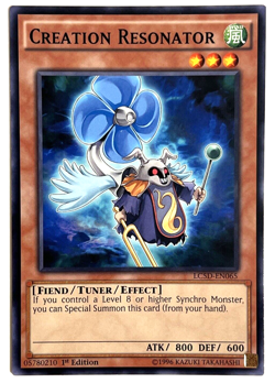 YuGiOh! - Creation Resonator - LC5D-EN065 - 1st Edition - Common - Image 1