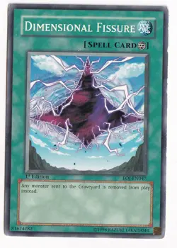 Yugioh! MP Dimensional Fissure - EOJ-EN047 - Common - 1st Edition LP - Image 1