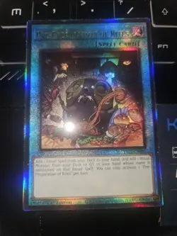 RA01-EN055 Pre-Preparation Of Rites New Ultimate Rare 1st Edition NM Yugioh Card - Image 1