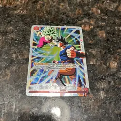 Clash of the Strongest Alternate Art WINNER Foil Dragon Ball Super Card Game NM - Image 4