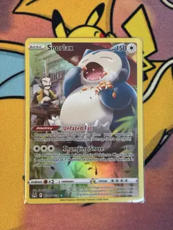 Snorlax TG10/TG30 Lost Origin Trainer Gallery Ultra Rare Pokemon Card Mint - Image 1