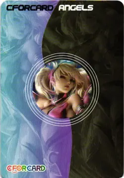 PINK MERCY CFORCARD ANGELS HOLOGRAPHIC Goddess Story Anime Collectible Card - Image 2