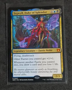 Tegwyll, Duke of Splendor Art Card Art Series: Wilds of Eldraine Regular - Image 1