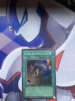 *** CARD DESTRUCTION *** (LP) SUPER RARE SDY-042 YUGIOH! - Image 1
