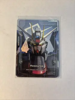 Resource Freedom Gundam Foil - R-008 C+ NM - Gundam TCG Card Game - Image 1