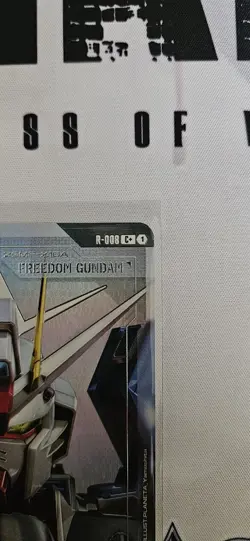 Resource Freedom Gundam Foil - R-008 C+ NM - Gundam TCG Card Game - Image 2