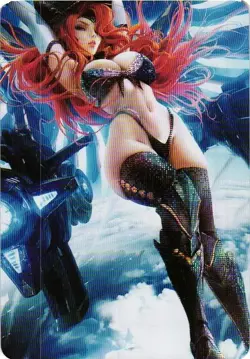MISS FORTUNE CFORCARD ANGELS HOLOGRAPHIC Goddess Story Anime Collectible Card - Image 1