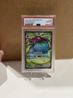 2023 Pokemon Venusaur ex Ultra Rare PSA 10 GEM MT Graded Card #182 S/V 151 - Image 2