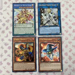 Yu-Gi-Oh! TCG 4 Card Lot Battles of Legend: Monster Mayhem Set - Image 1