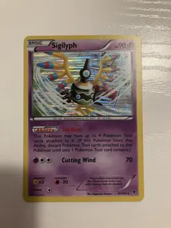 Sigilyph - 41/101 - Pokemon Plasma Blast Black & White Holo Rare Card LP - Image 1