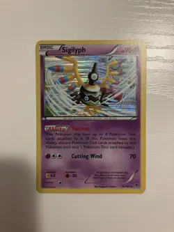 Sigilyph - 41/101 - Pokemon Plasma Blast Black & White Holo Rare Card LP - Image 2