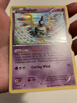 Sigilyph - 41/101 - Pokemon Plasma Blast Black & White Holo Rare Card LP - Image 4