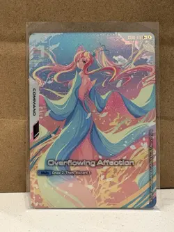 Overflowing Affection Alternative Art - 2025 Gundam Card Game English GD01-118 - Image 1