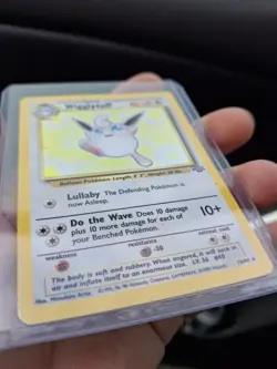 1999 Pokemon Wigglytuff Holographic 16/64 Vintage Card LP - Image 2