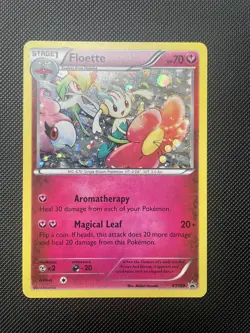 Pokemon Card Floette XY139 Black Star Promo Holo Near Mint - Image 1