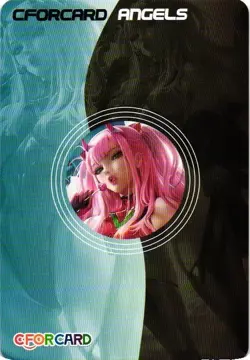 ZERO TWO 02 CFORCARD ANGELS HOLOGRAPHIC Goddess Story Anime Collectible Card - Image 2