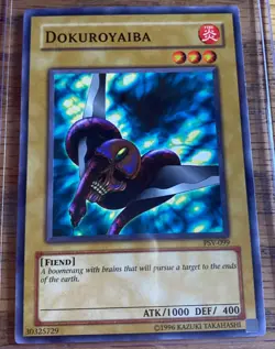 Dokuroyaiba PSV-099 Yu-Gi-Oh! Card Light Play Unlimited - Image 1