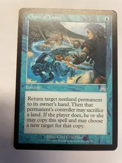 Chain of Vapor Onslaught Regular- Near mint Beautiful clean card Take a look!!! - Image 1