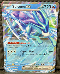 Suicune EX 010/034 - CLB - Trading Card Game Classic - NM - Pokemon TCG - Image 1