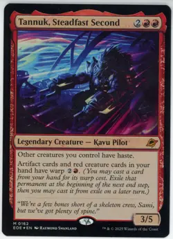 Tannuk, Steadfast Second Foil Edge of Eternities MTG 0162 EOE - Image 1