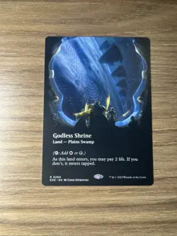 Godless Shrine (0280) (Borderless viewport ) MTG Edge Of Eternities - Image 1
