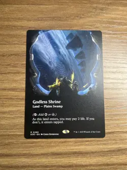 Godless Shrine (0280) (Borderless viewport ) MTG Edge Of Eternities - Image 2