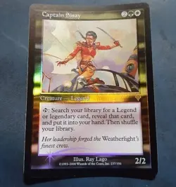 Captain Sisay MTG Invasion - Foil Rear English SP - Image 1