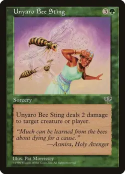 Unyaro Bee Sting Mirage MTG - Image 1