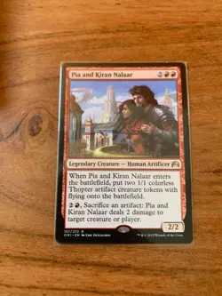 x1 MTG Pia and Kiran Nalaar LP 157 Magic Origins ORI MTG Magic the Gathering - Image 1