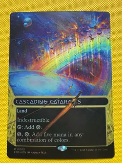 Cascading Cataracts (0005)(Borderless FOIL) Edge of Eternities - MTG - Image 1